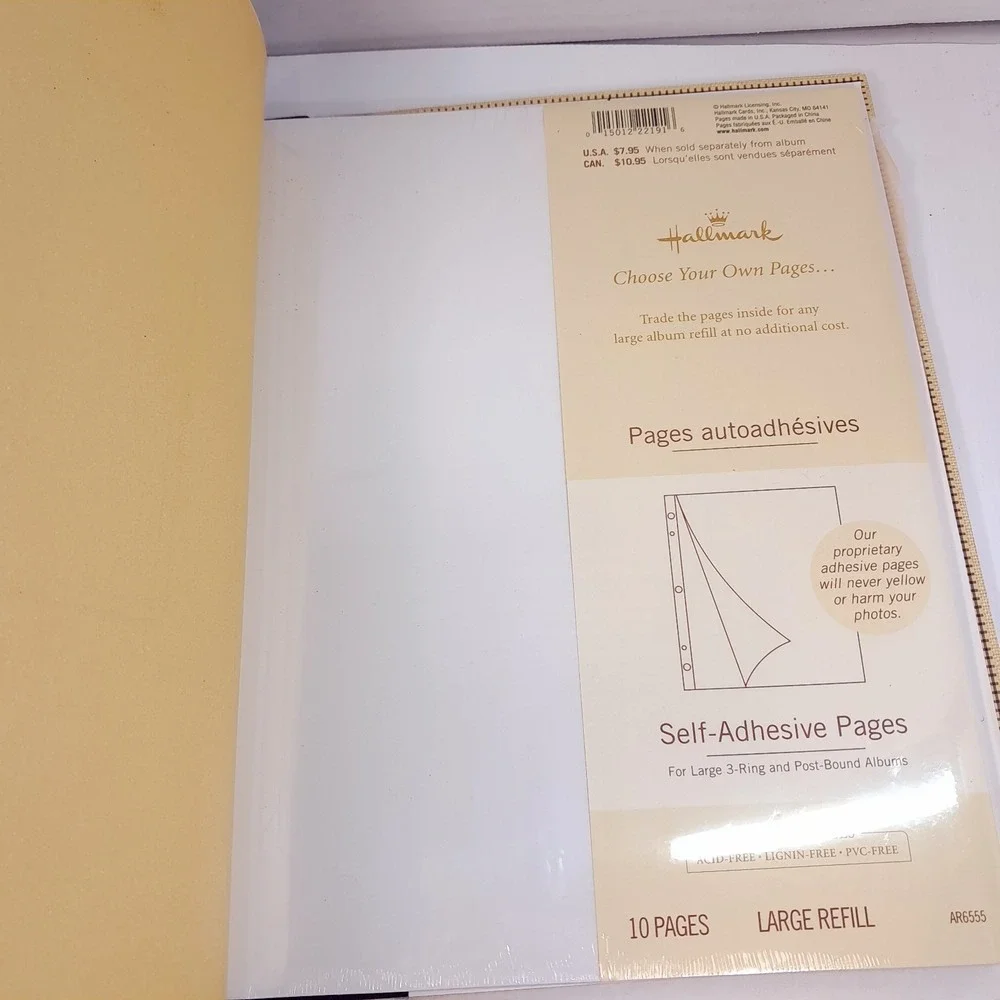 New Hallmark Scrapbook Life Makes The Best Story photo picture album post bound